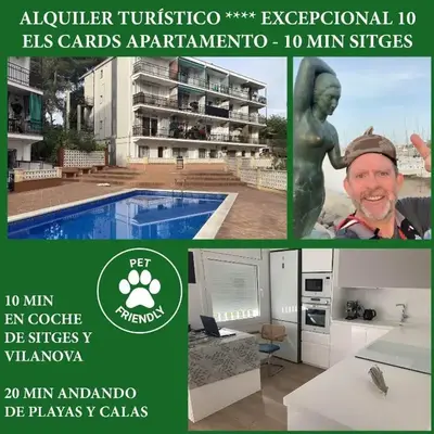 APARTAMENTO 10 MIN SITGES