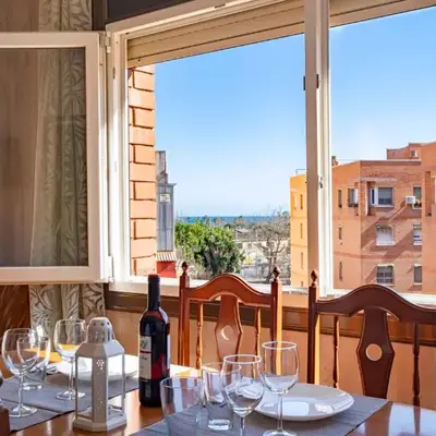 Apartamento 3 hab 15 minutos de Barcelona centro y 5 minutos playa