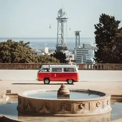 Retro VW Kombi T2 Campervan