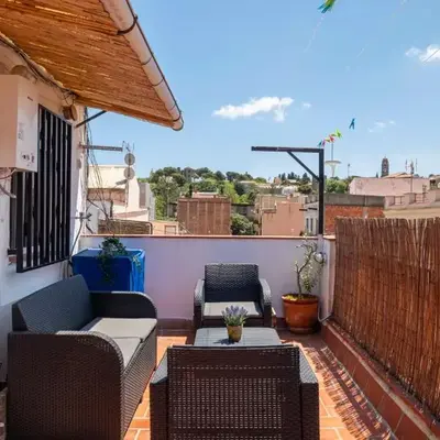 Atico con Terraza en Fira Barcelona - Negocios y Turismo en Sants - Montjuic
