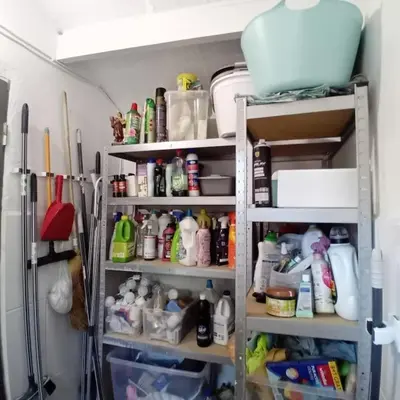 a pantry filled with lots of different items at Esplendida casa en Valldoreix in Sant Cugat del Vallès