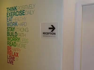 a door with a sign on it with writing on it at The Hotel 592 - Adults Only in Barcelona