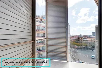 a view from the balcony of a building at Enjoy Apartments Calle Paris Super Stylish II in Barcelona