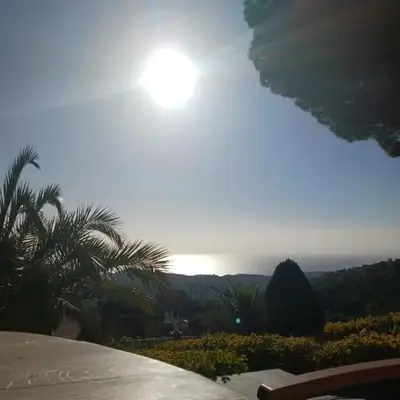 Parc du Montnegre avec magnifique vue mer