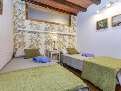 a room with two beds in a room at Apartment Icaria by Interhome in Barcelona