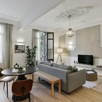 Baia - Studio and balcony in Eixample Esquerra