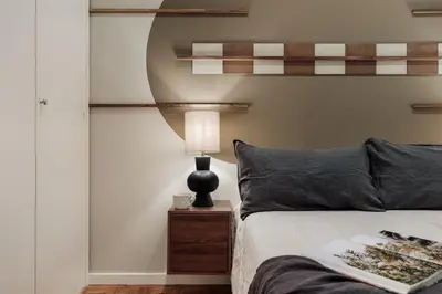 a living room with a couch and a table at Amani - 3 bedrooms in Vila de Gràcia in Barcelona