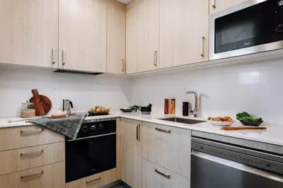 a bathroom with a toilet and a sink and a shower at Balai - 2 bedrooms in Eixample Dreta in Barcelona