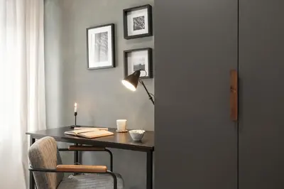 a living room with a couch and a tv at Lourdes - 3 bedrooms apartment in Sant Gervasi in Barcelona