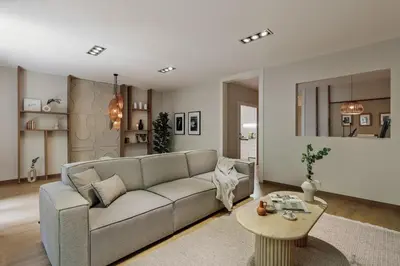 a bedroom with a bed in a room at Yaxha - 4 bedrooms and terrace in Eixample Dreta in Barcelona