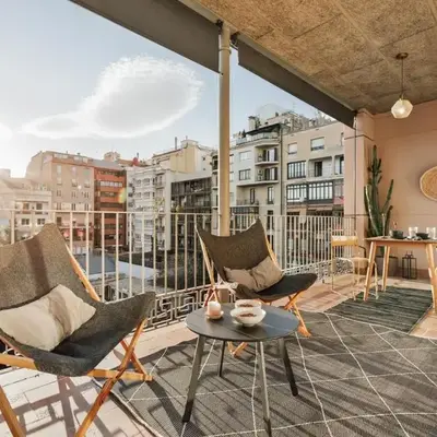 Wabi - 2 bedrooms and terrace in Passeig de Gràcia
