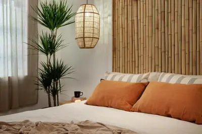 a living room with a couch and a mirror at Sahoro - 2 bedrooms and terrace in Gràcia in Barcelona