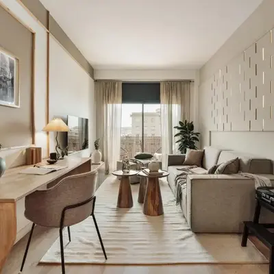 Huila - 2 bedrooms and balcony in Les Corts