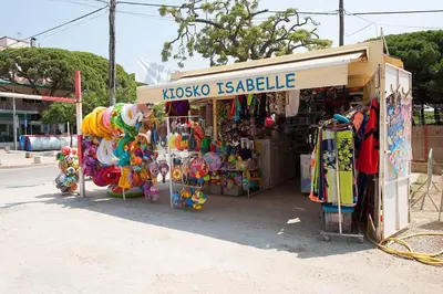 a kosciusko isleeble store in a street at Beach vibes in Castelldefels in Castelldefels