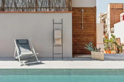 Gallery image of Kasba - 1 bedroom, a pool and terrace in Gràcia in Barcelona