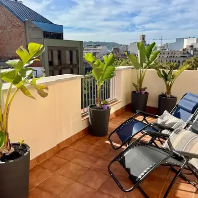 Attic with terrace Barcelona center