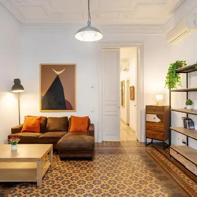 Luxury Business Apartment Gran Vía - 2 rooms - Romantic Eixample - 8min Passeig Gràcia