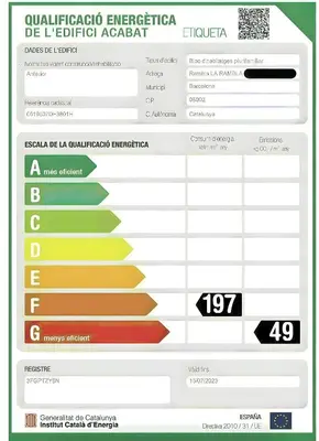 a screenshot of a cell phone screen with a line graph at Tranquil Cozy with balcony Plaça Catalunya. RI. in Barcelona