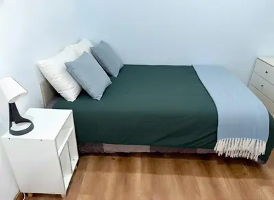 a bathroom with a sink and a toilet at Habitación 1 en Ronda Sant Antoni in Barcelona