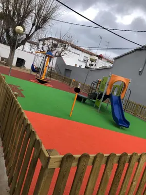 a playground with a slide at Vilasardemarlux1 in Vilassar de Mar