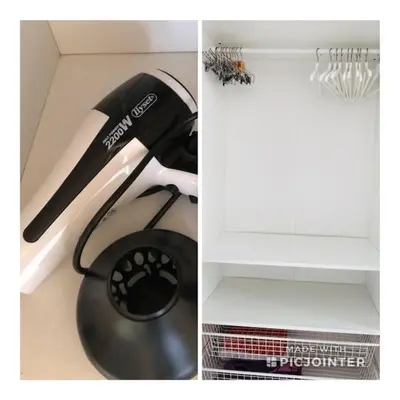 a black and white telephone sitting in a drawer at 8 min walk to the beach & 10 min walk to Convention Centre ! in Barcelona