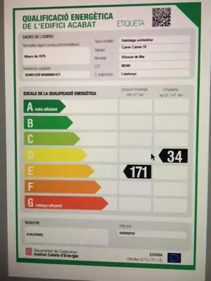 a screenshot of a computer screen with a diagram at Apartament Can Mateu-Gran Terraza in Vilassar de Mar