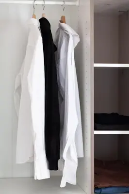 a bedroom with a mirror and a closet at Brummell Apartments Poble Sec in Barcelona