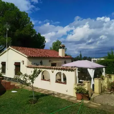 Cosy Chalet in L'Arboçar with Private Pool