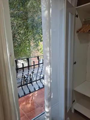 a view of a balcony from a door at Trip Barcelona Spain in Barcelona