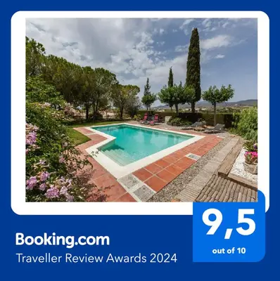 a picture of a swimming pool in a yard at Romegosa Benestar in Sant Marçal