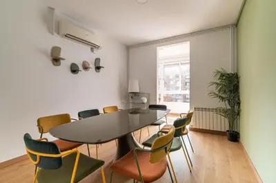 a dining room with a table and chairs at Stay U-nique Apartments Sant Antoni in Barcelona