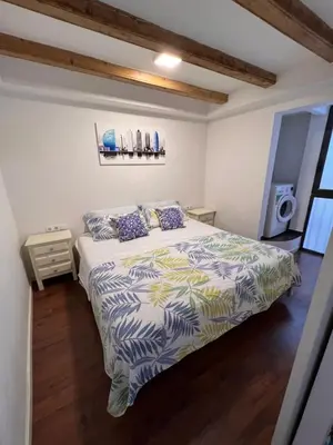 a bedroom with a bed in a room at Sagrada Familia- Excelente Ubicación in Barcelona