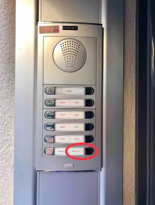 an image of an appliance with a red button at Sagrada Familia- Excelente Ubicación in Barcelona