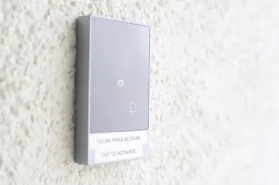 a wii remote on a wall with a sign on it at Hey Rooms in Cerdanyola del Valles