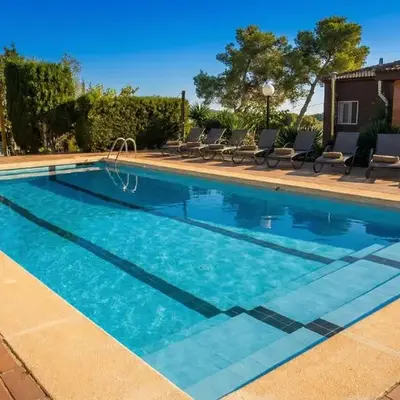 Villa Sitges Soledad 15 minutes drive from Sitges XXL swimming pool 12 p