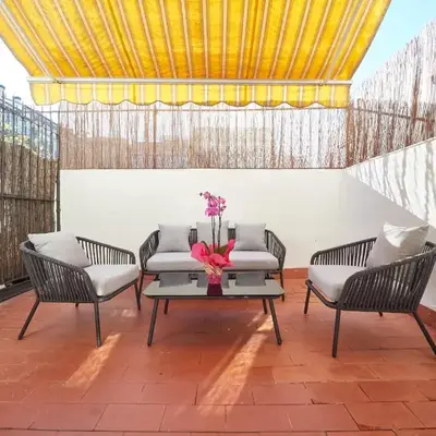 BarcelonaForRent The Living Terrace