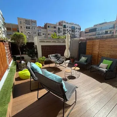 Bright Apt with Private Terrace in Sant Antoni